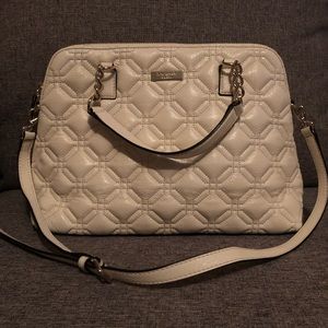 Kate Spade White Leather Handbag